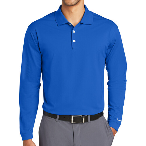 Nu-Calgon Nike Long Sleeve Dri FIT Stretch Tech Polo Thumbnail