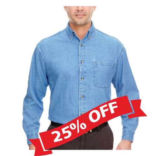 Nu-Calgon Men's Cypress Denim with Pocket- 50% off Thumbnail