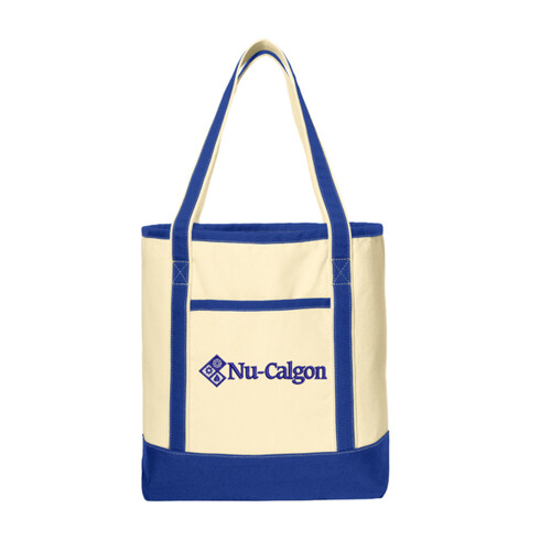 Nu-Calgon Cotton Canvas Boat Large Tote Thumbnail