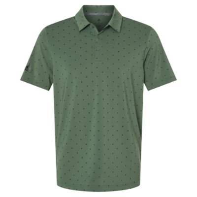 NUC Adidas Pine Tree Polo Thumbnail