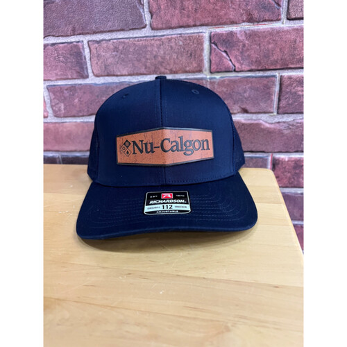 NUC leather Patch Adjustable Snapback Trucker Cap Thumbnail