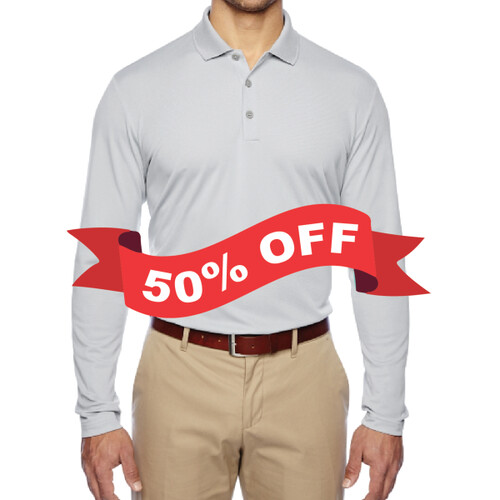 NUC Adidas Climalite Long Sleeve Sport Shirt-50% off Thumbnail