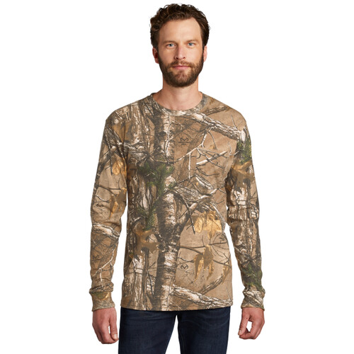 Nu-Calgon ™ Realtree ® Long Sleeve Explorer T Shirt with Pocket-50 % off Thumbnail