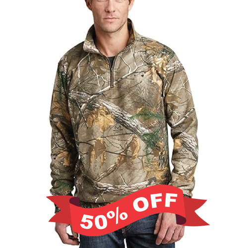NUC ™ Realtree ® 1/4 Zip Sweatshirt 50% off Thumbnail