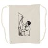 Canvas Drawstring Backpack Thumbnail
