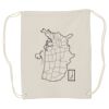 Canvas Drawstring Backpack Thumbnail