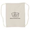Canvas Drawstring Backpack Thumbnail